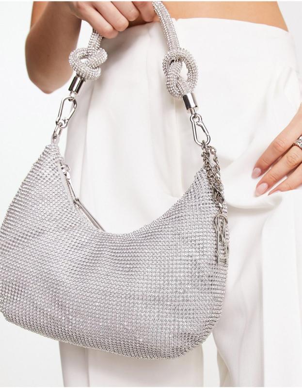 Steve Madden Steve Madden Bkaya ショルダーバッグ（シルバーチェーンメイル をオンライン購入 ASOS 日本公式サイト トレンド&ファッションの