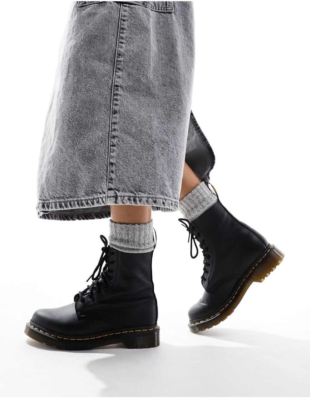 DR. MARTENS JADON HI Boot GOTHIC AMERICANA PLATFORMS RARE