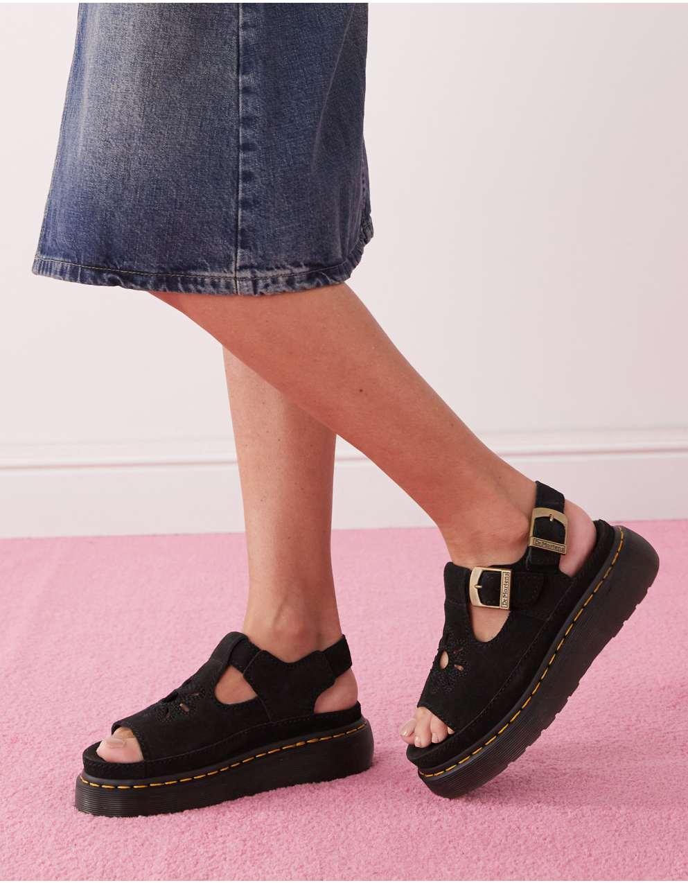 Dr. Martens - ドクターマーチン ダネットフラワーサンダル