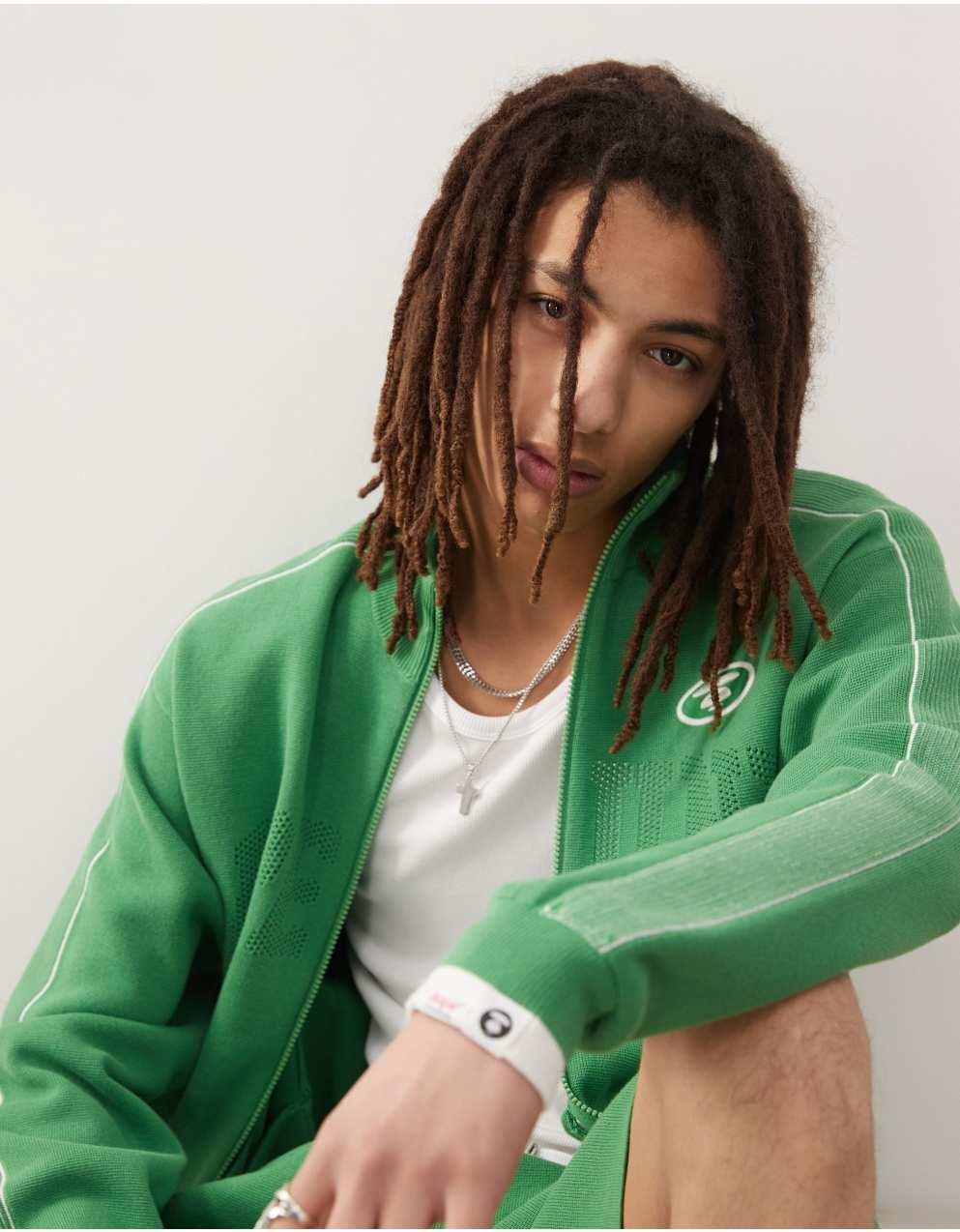 A Bathing Ape トラックジャケット　グリーン A Bathing Ape トラックジャケットグリーン