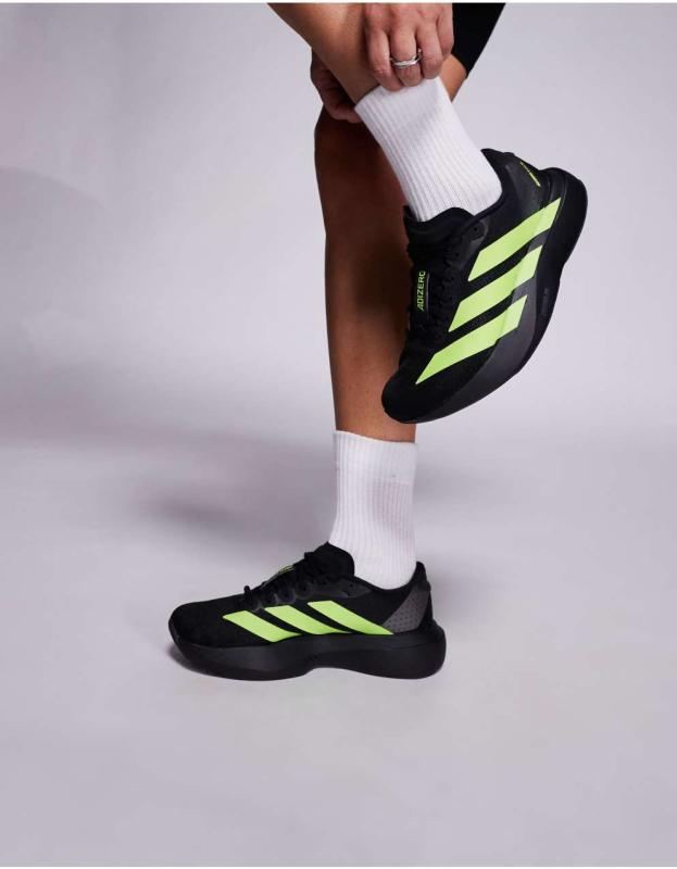 ADIZERO SL ランニングシューズ 25.5cm イエロー/ブラック