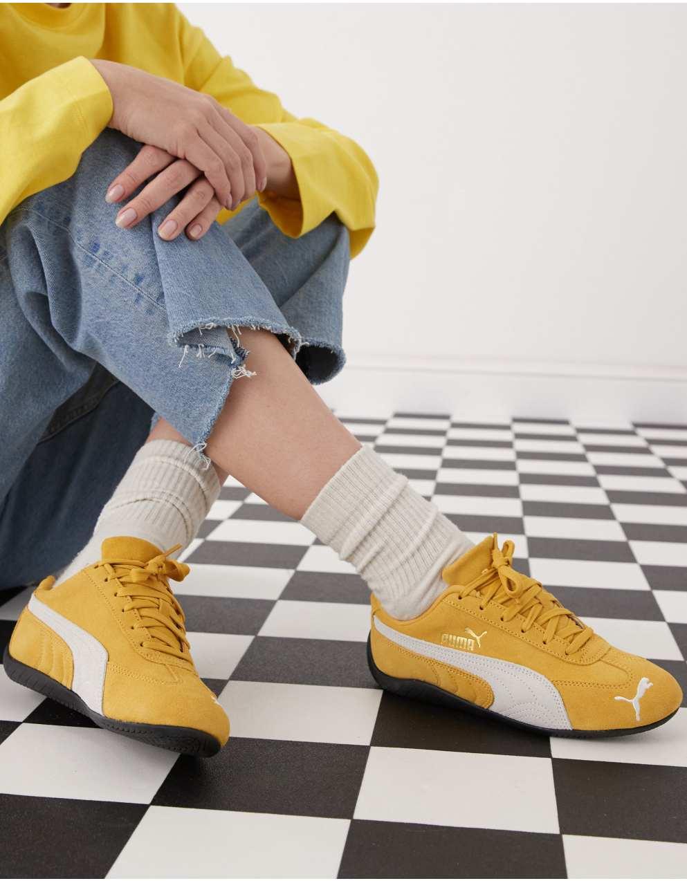 訳あり商品 Puma - プーマ スピードキャット OG トレーナー イエロー 靴