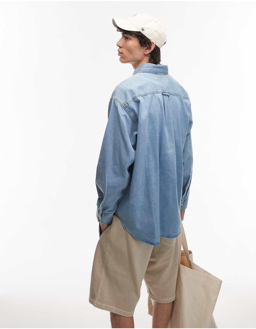 Carhartt WIP - カーハートWIPルーカス・デニム・シャツ（ミッド