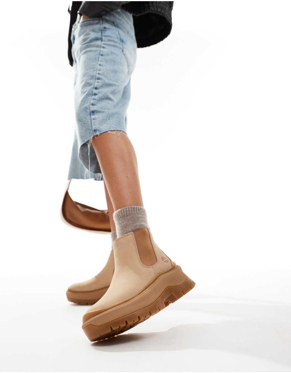 Timberland ワークブーツ ベージュ