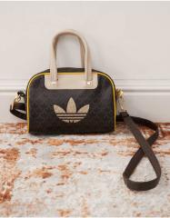 adidas U MONO MINI BOWLINGBAG DARKBROWN 国内発送 adidas U MONO MINI BOWLINGBAG DARKBROWN 国内発送