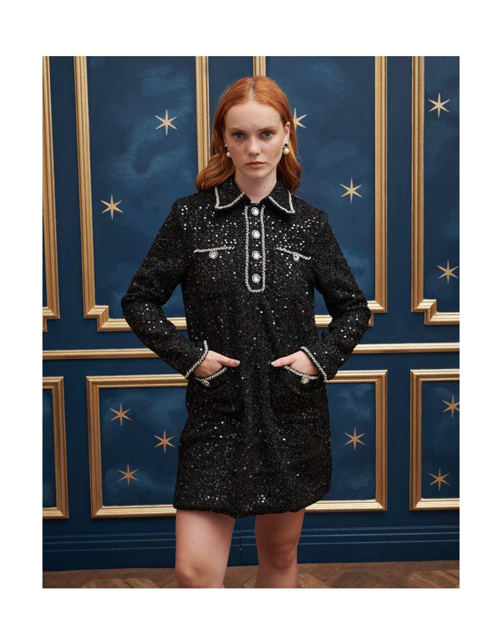 シスター・ジェーン ローラ デニム ミニドレス Wildflower Denim Mini Dress