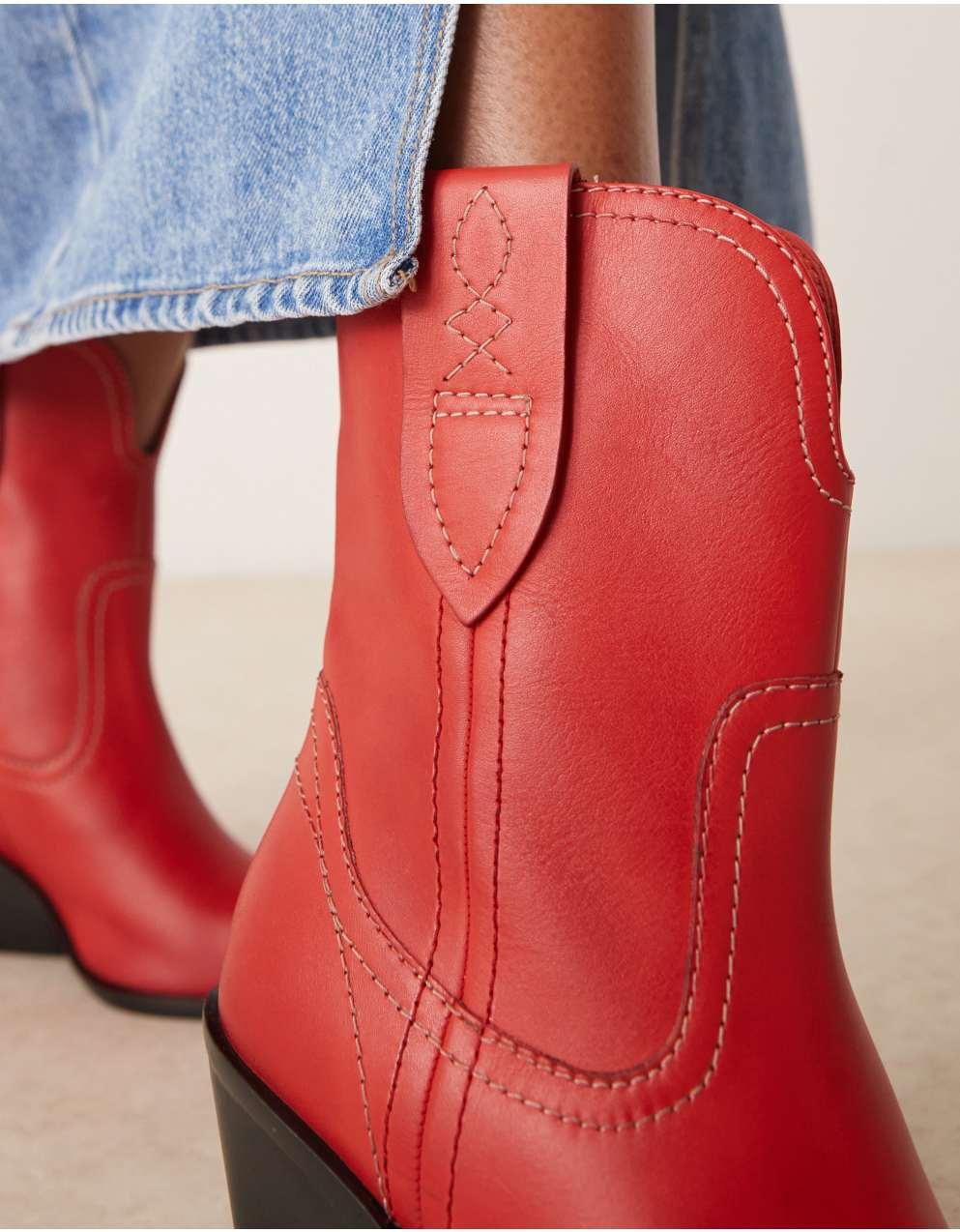 若者に人気のブランド Free People - フリーピープルピッチフォークヒールウエスタン 靴