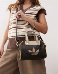 adidas U MONO MINI BOWLINGBAG DARKBROWN 国内発送 adidas U MONO MINI BOWLINGBAG DARKBROWN 国内発送
