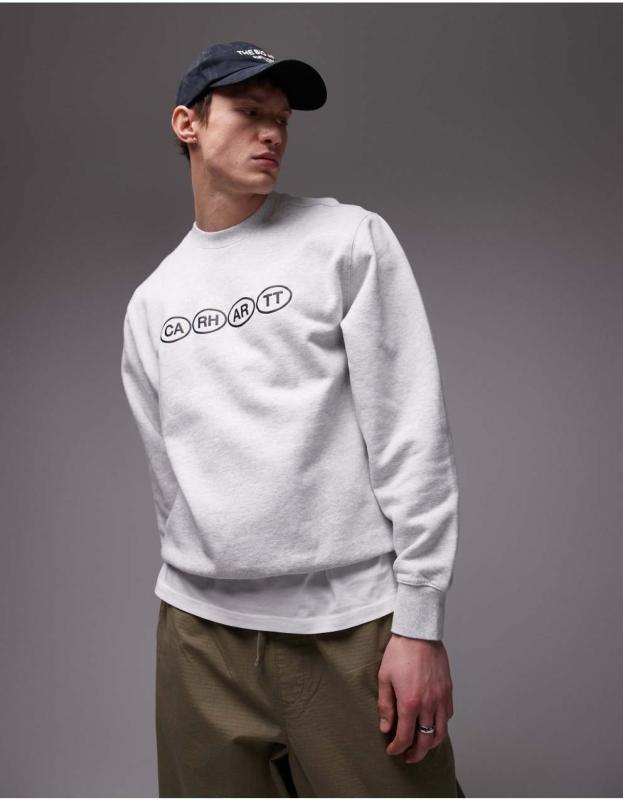 carhartt WORK IN PROGRESS グレー トレーナー