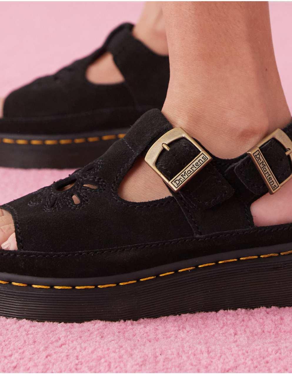 Dr. Martens - ドクターマーチン ダネットフラワーサンダル