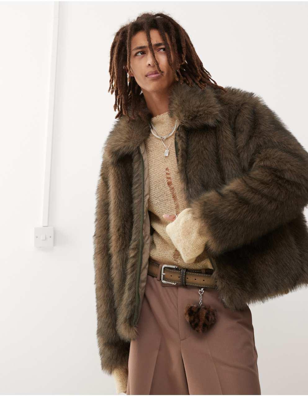 ROYAL PARTY ベルト付きファーコート ✨希少✨ PARTY ベルト付ロング