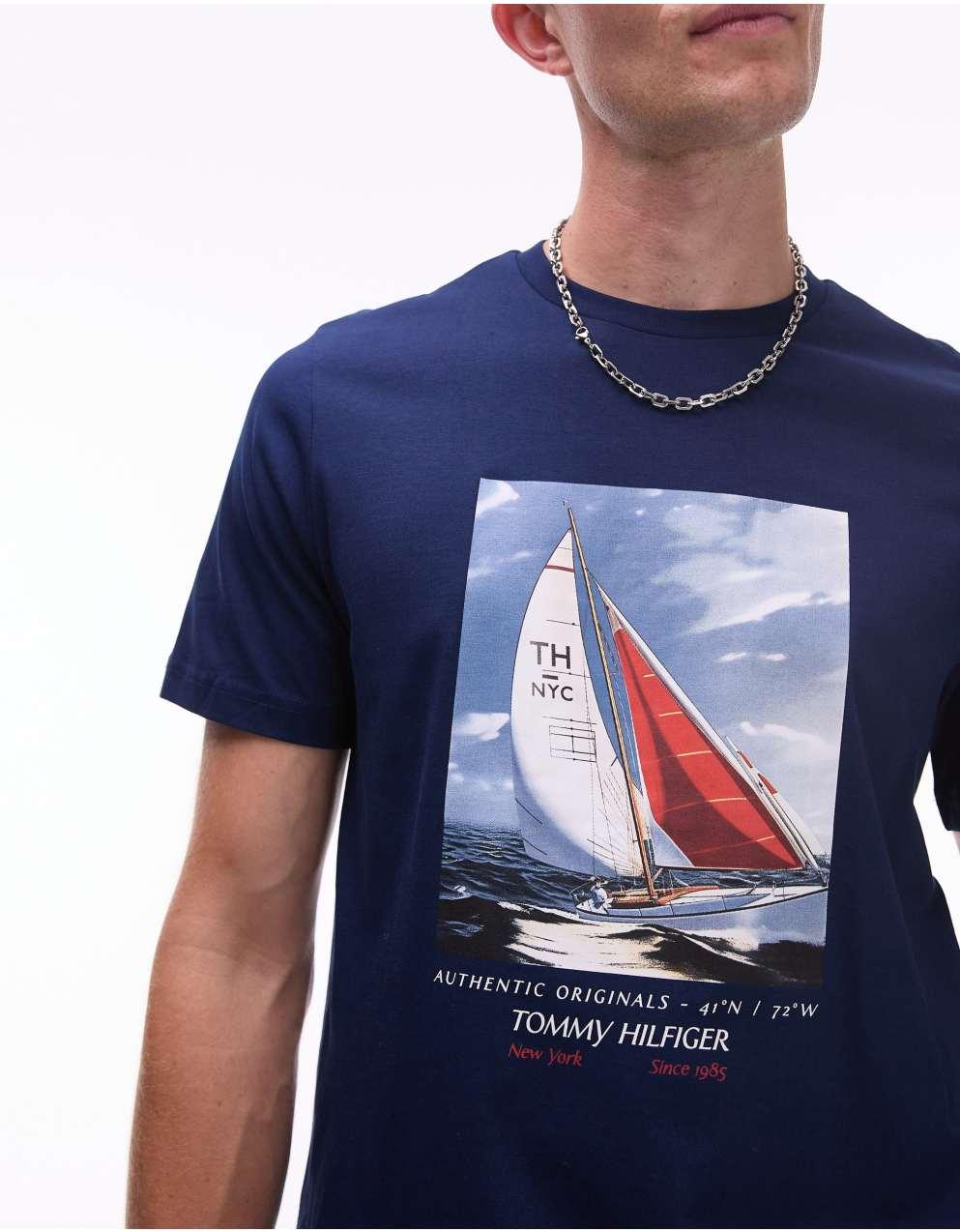 ヒルフィガーフラッグセーリングTシャツ ヒルフィガーフラッグセーリングTシャツ | トミー ヒルフィガー