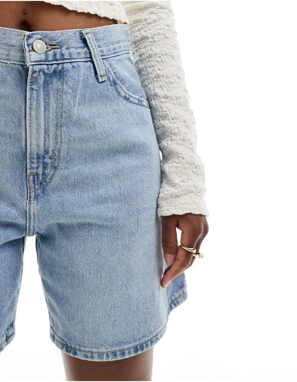Levi's - リーバイス・ハイウエスト・バギー・デニム・ショーツ