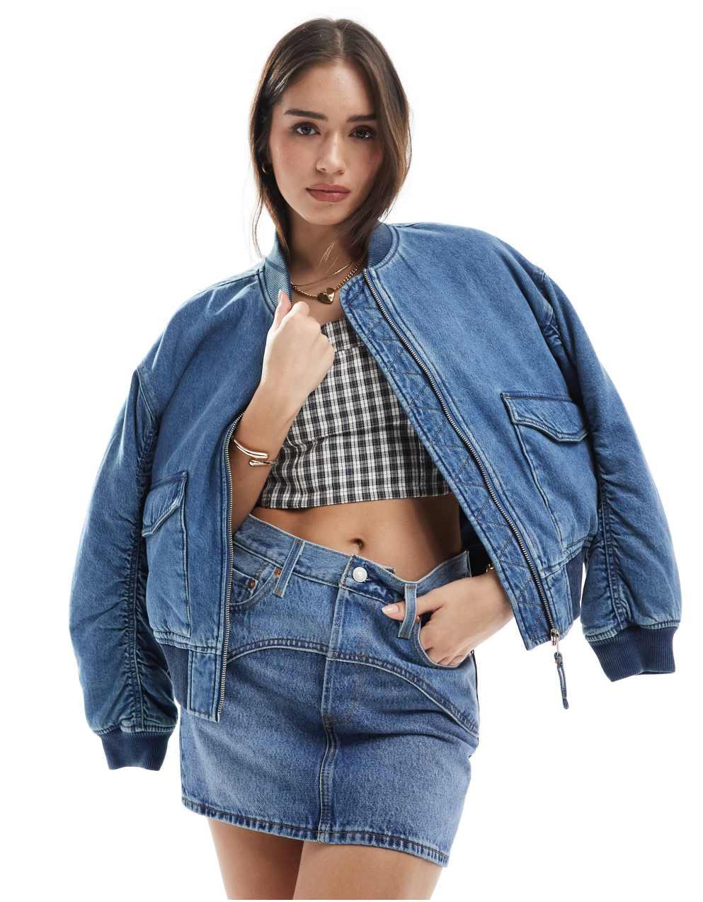 Levi's - リーバイス・ウェスタン・アイコン・デニム・スカート