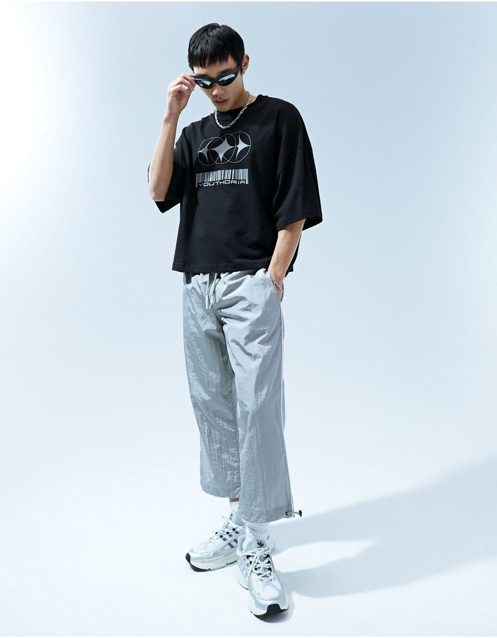 CLEL カーゴパンツ 「CLEL」2way Design Nylon Techno Pants