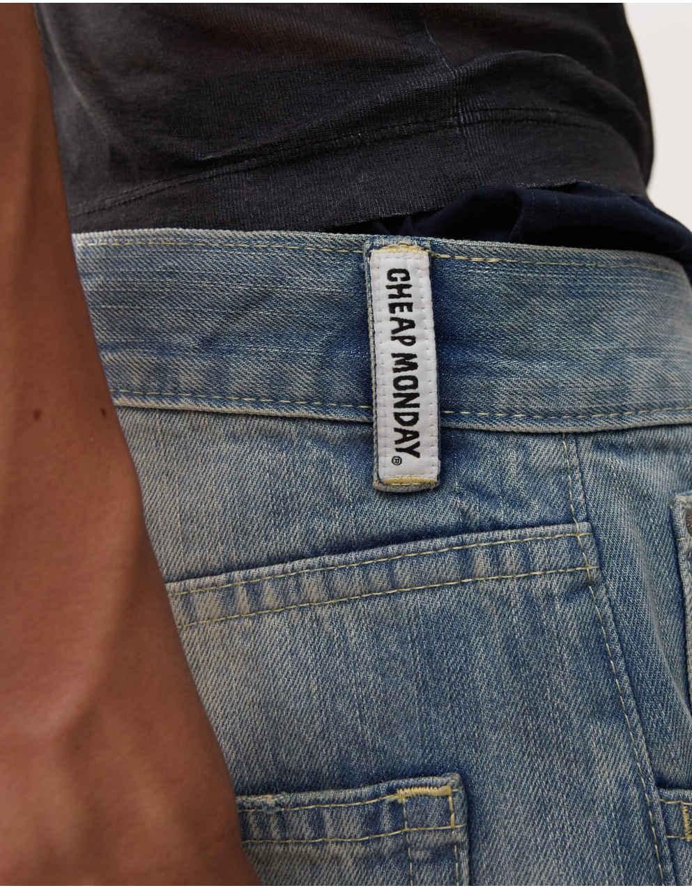 【CHEAP MONDAY】LOOSER ルーズストレートジーンズ バギー Cheap Monday - チープ・マンデー・ルーザー・バギー・ジーンズ