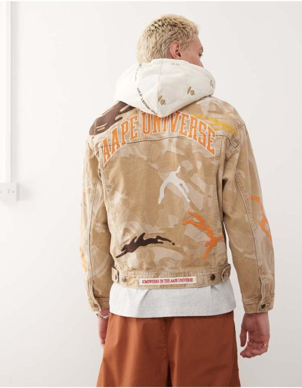 AAPE BY A BATHING APE® - Aape by A Bathing Ape カモ柄デニム