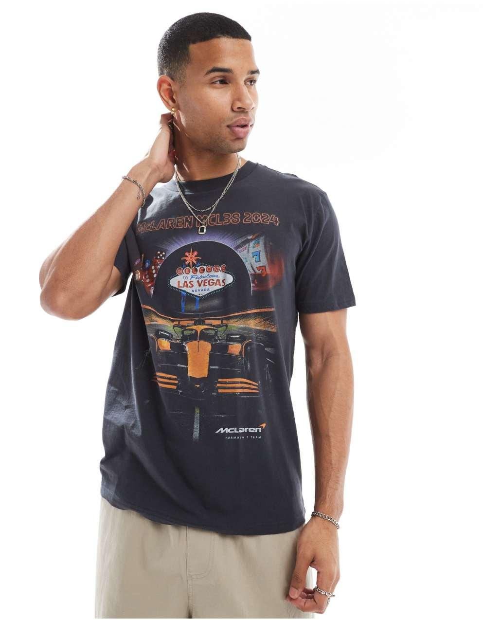 Hollister - ホリスターF1ベガスモチーフディテールTシャツ