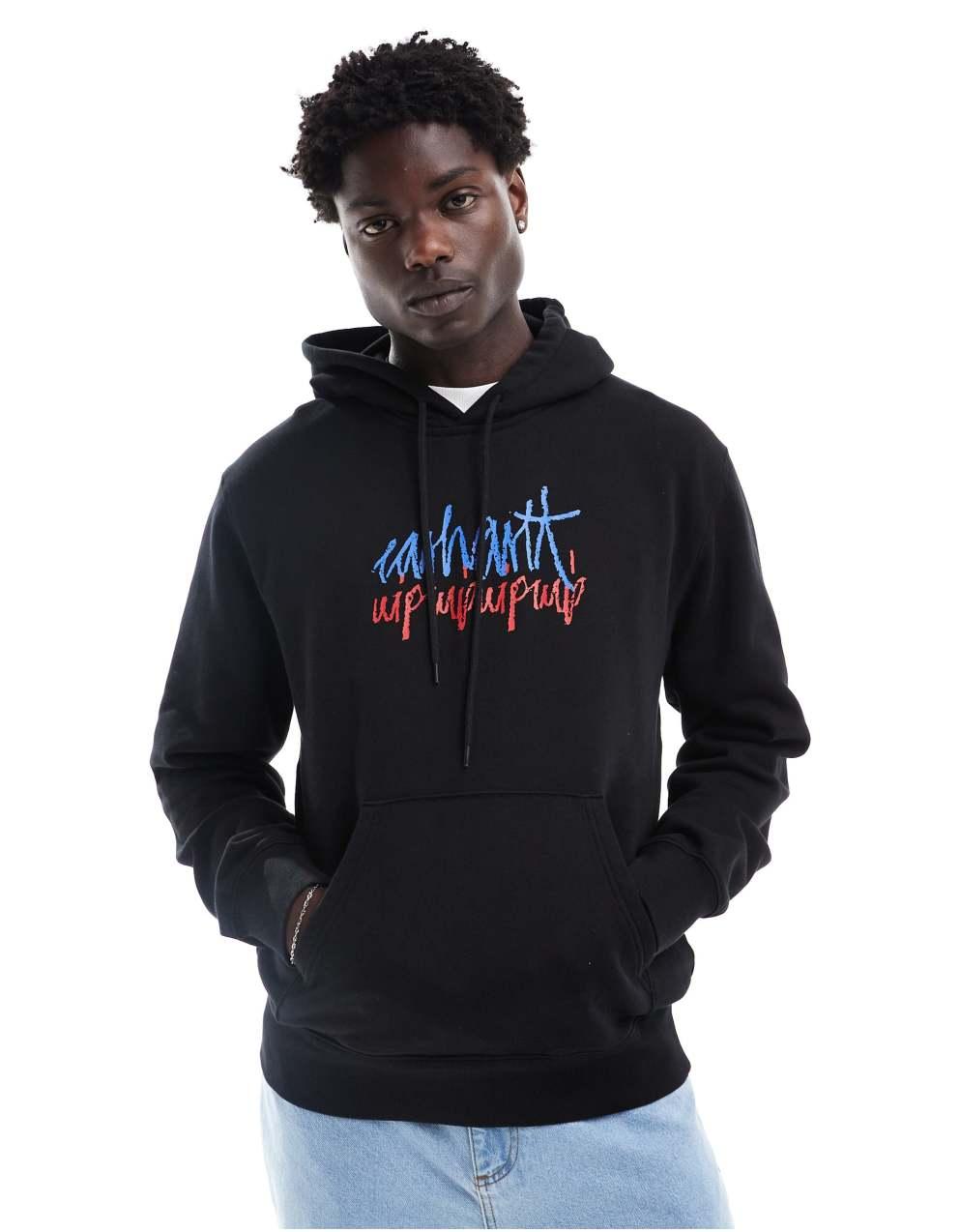 CARHARTT : STEREO グラフィックフーディ Carhartt WIP - カーハートWIPステレオグラフィックパーカー
