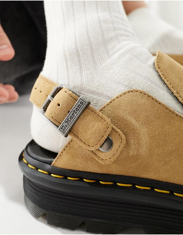 Dr Martens◇ZEBZAG スエード スリンブバック シューズ ミュール