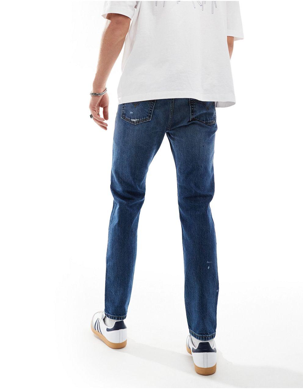 【Levi's】515 スリム テーパード ジーンズ / 送料無料 Levi's - リーバイス515スリムテーパージーンズ(ミッドブルー
