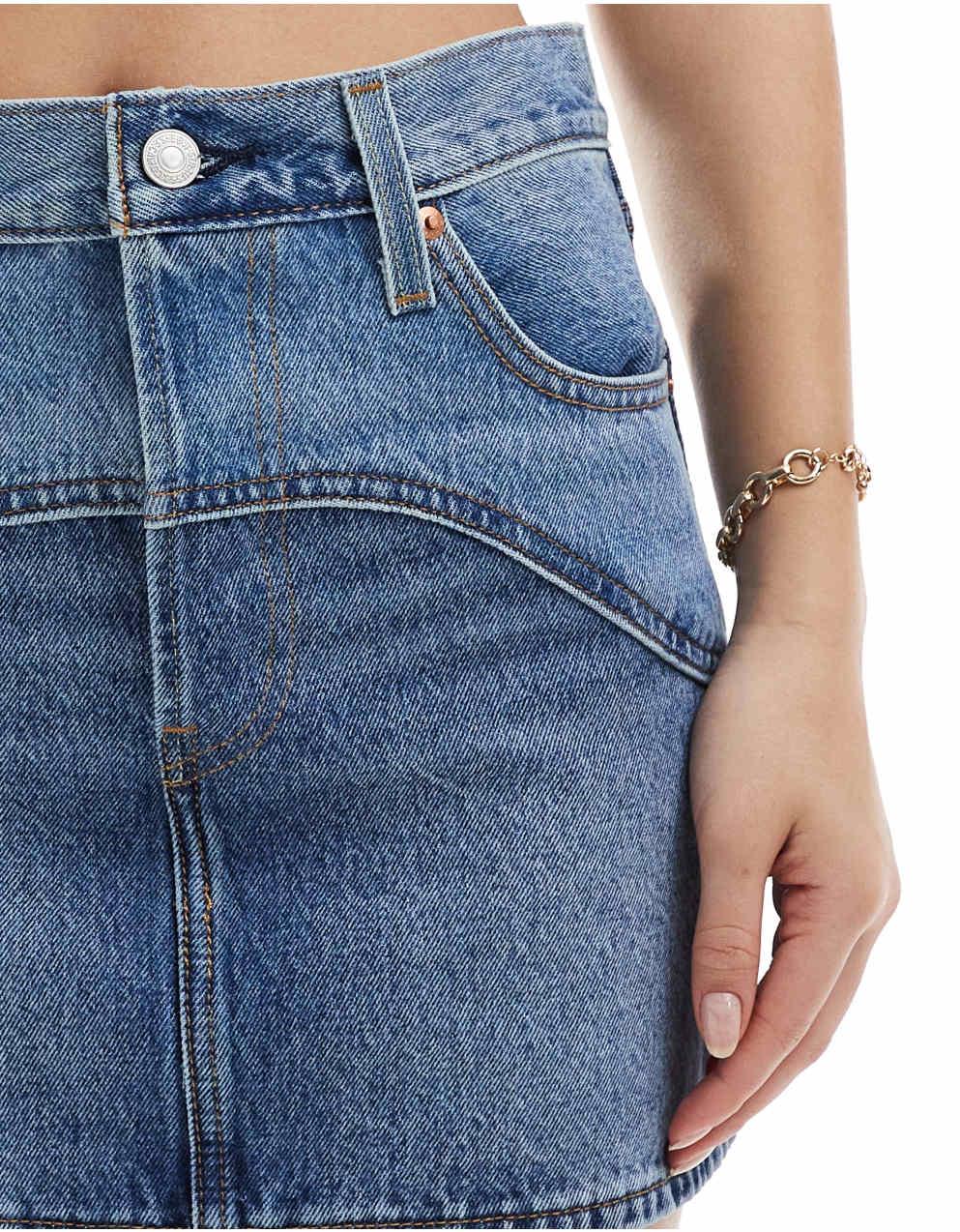 Levi's - リーバイス・ウェスタン・アイコン・デニム・スカート