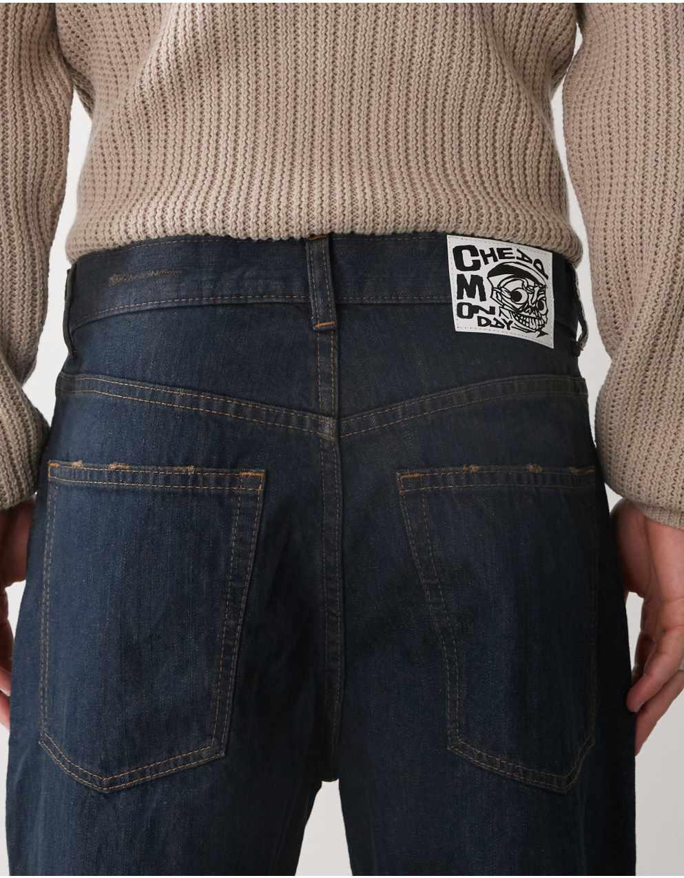 Cheap Monday - チープ・マンデー ヘビーダークブルーウォッシュ