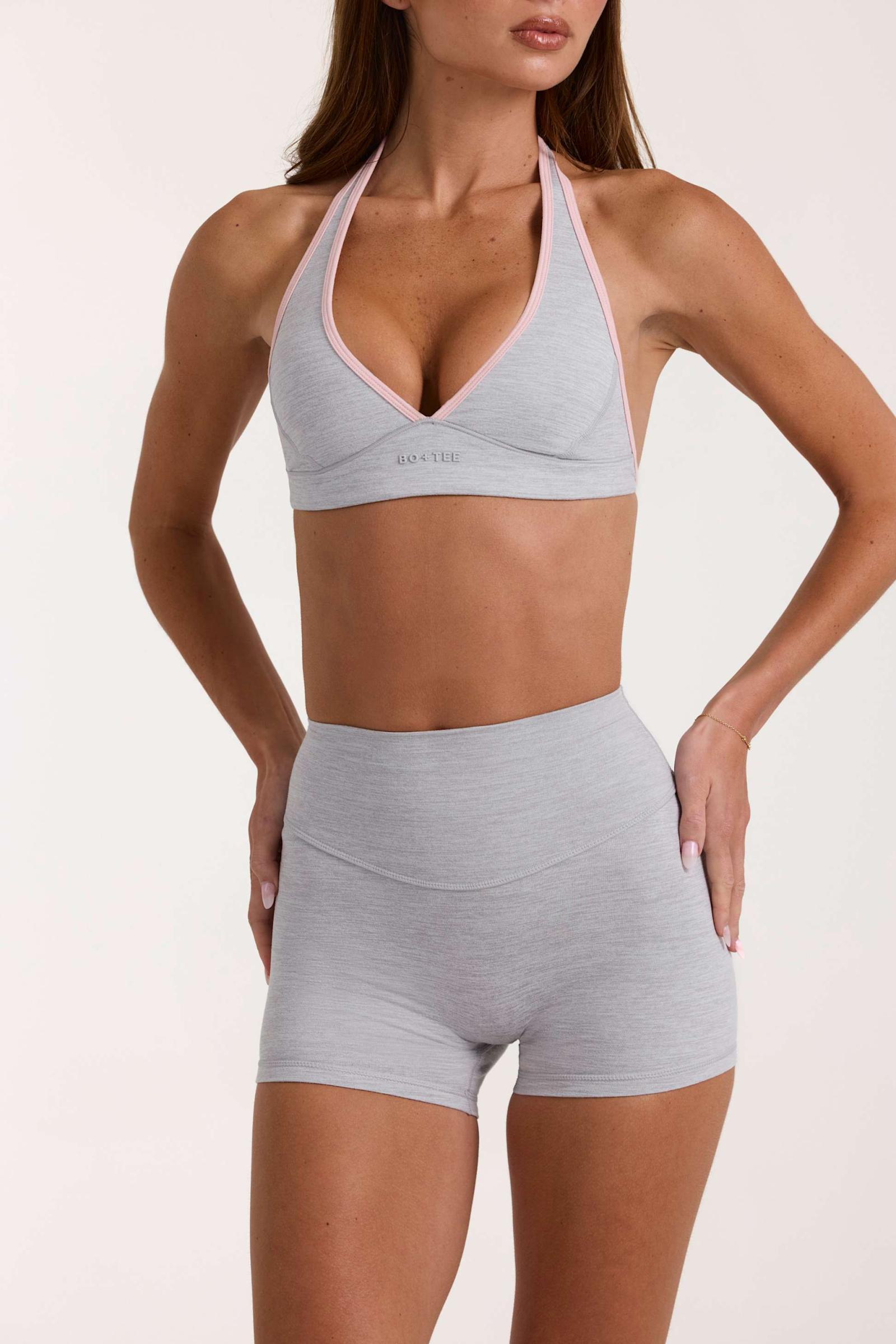 レディース S v-cut mini shorts gray Mサイズ