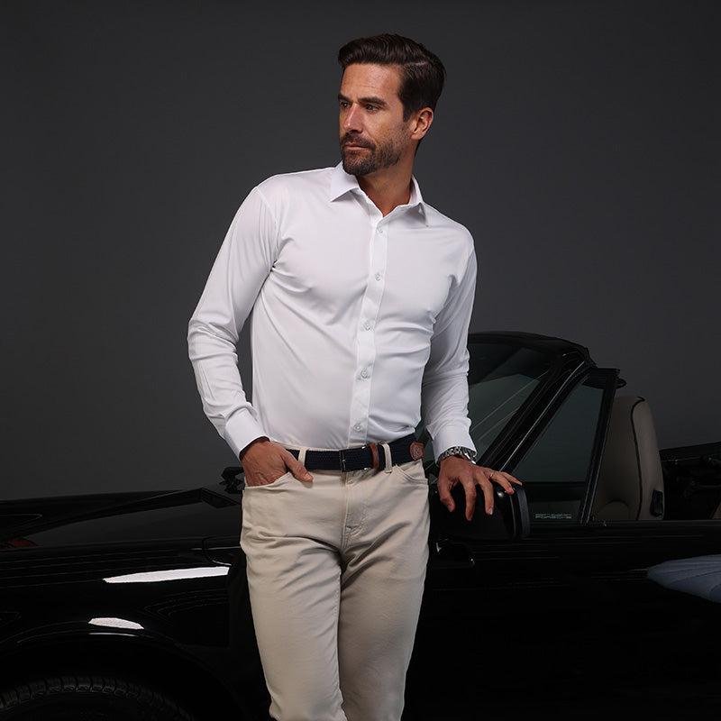 flex men's luxury collection dress shirt Flex mens luxury collection