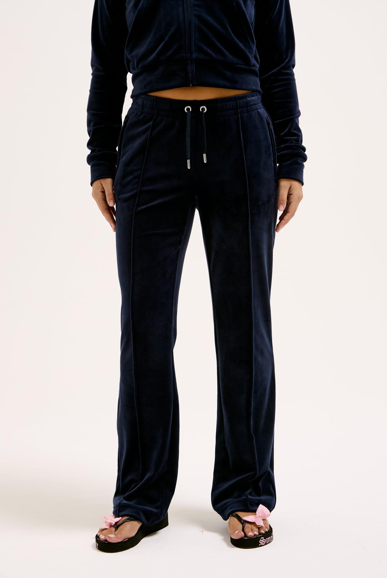Night Sky Velour Diamante Tracksuit Bottom | Juicy Couture France