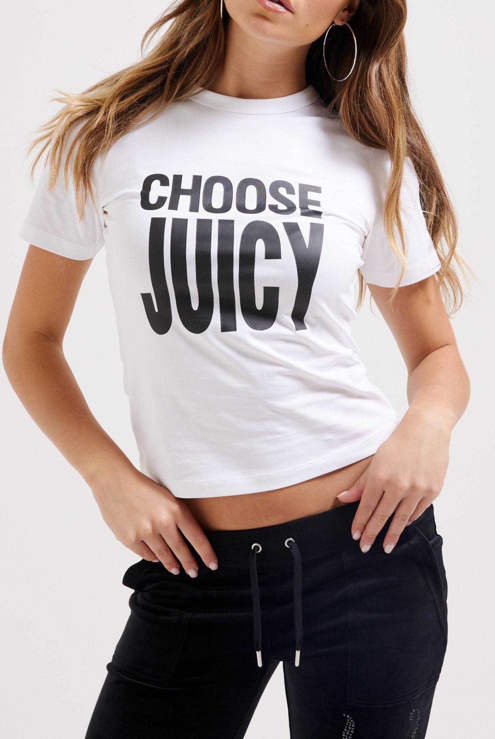 Choose juicy 白短パン