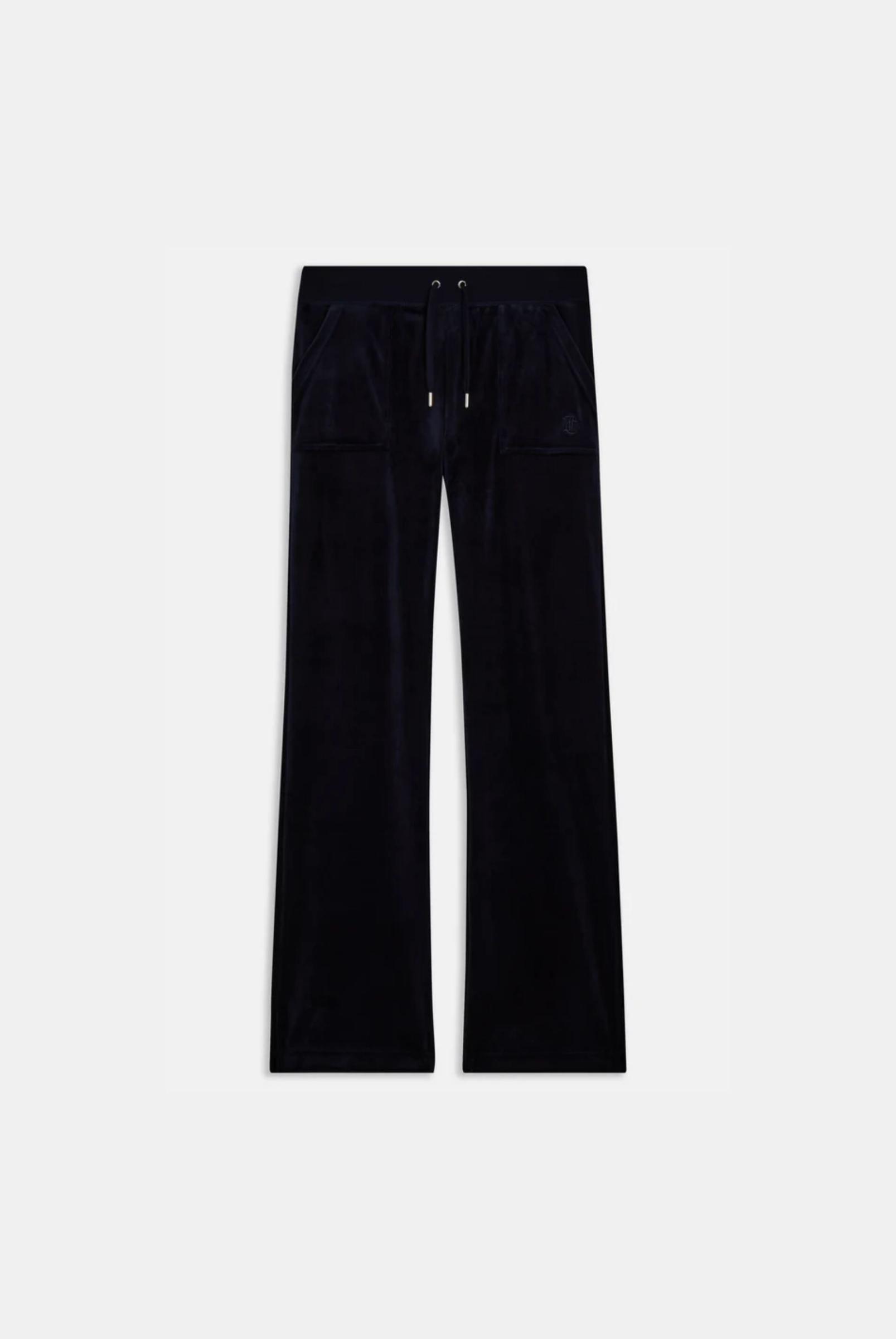 Night Sky Blue Classic Velour Del Ray Pocketed Bottoms