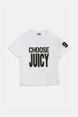 The Icons / White 'choose Juicy' Tee | Juicy Couture France
