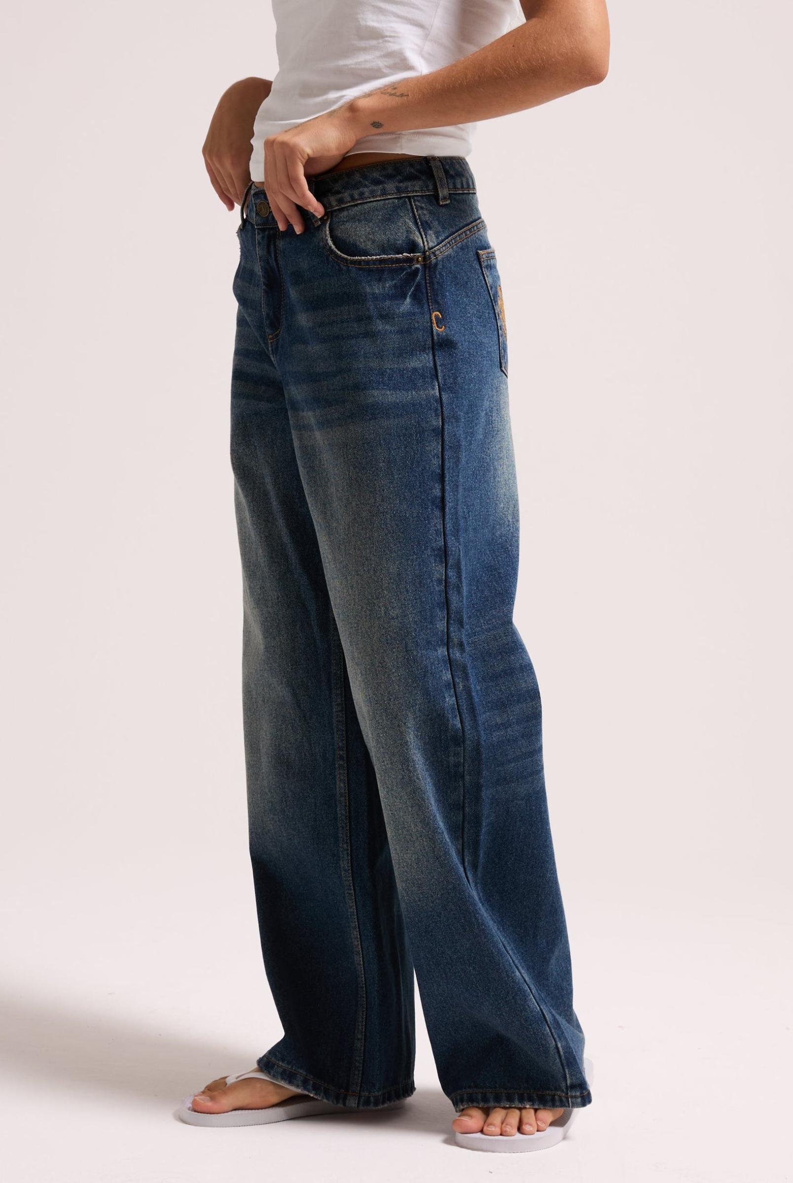 Herren Jeans Mit Weitem Bein