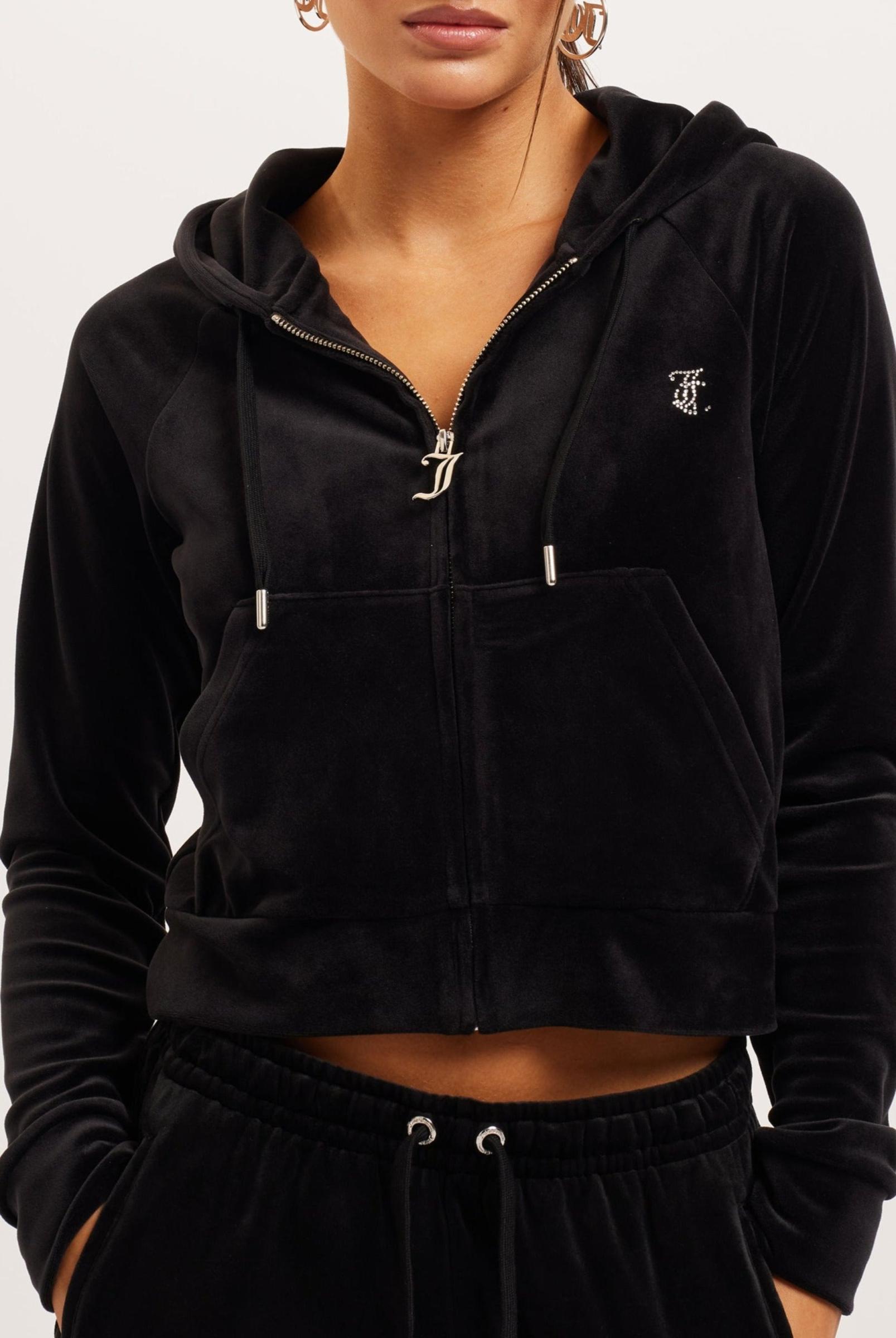 juicy Juicy Couture MONOGRAM LISA - Tracksuit bottoms - thyme/khaki