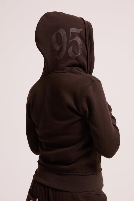 Java Longline Fleece Zip Through Hoodie | Juicy Couture Switzerland
