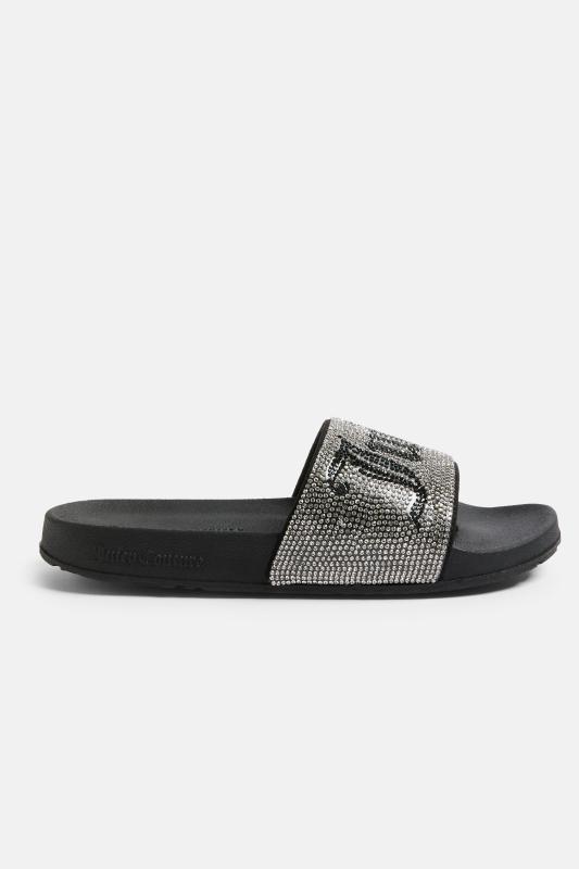 Black Diamanté Juicy Slider | Juicy Couture Germany