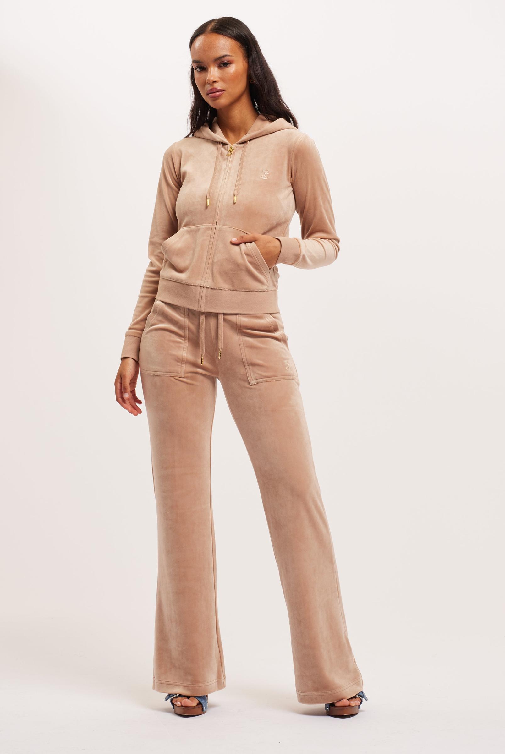 Caramel & Gold Classic Velour Del Ray Pocketed Bottoms