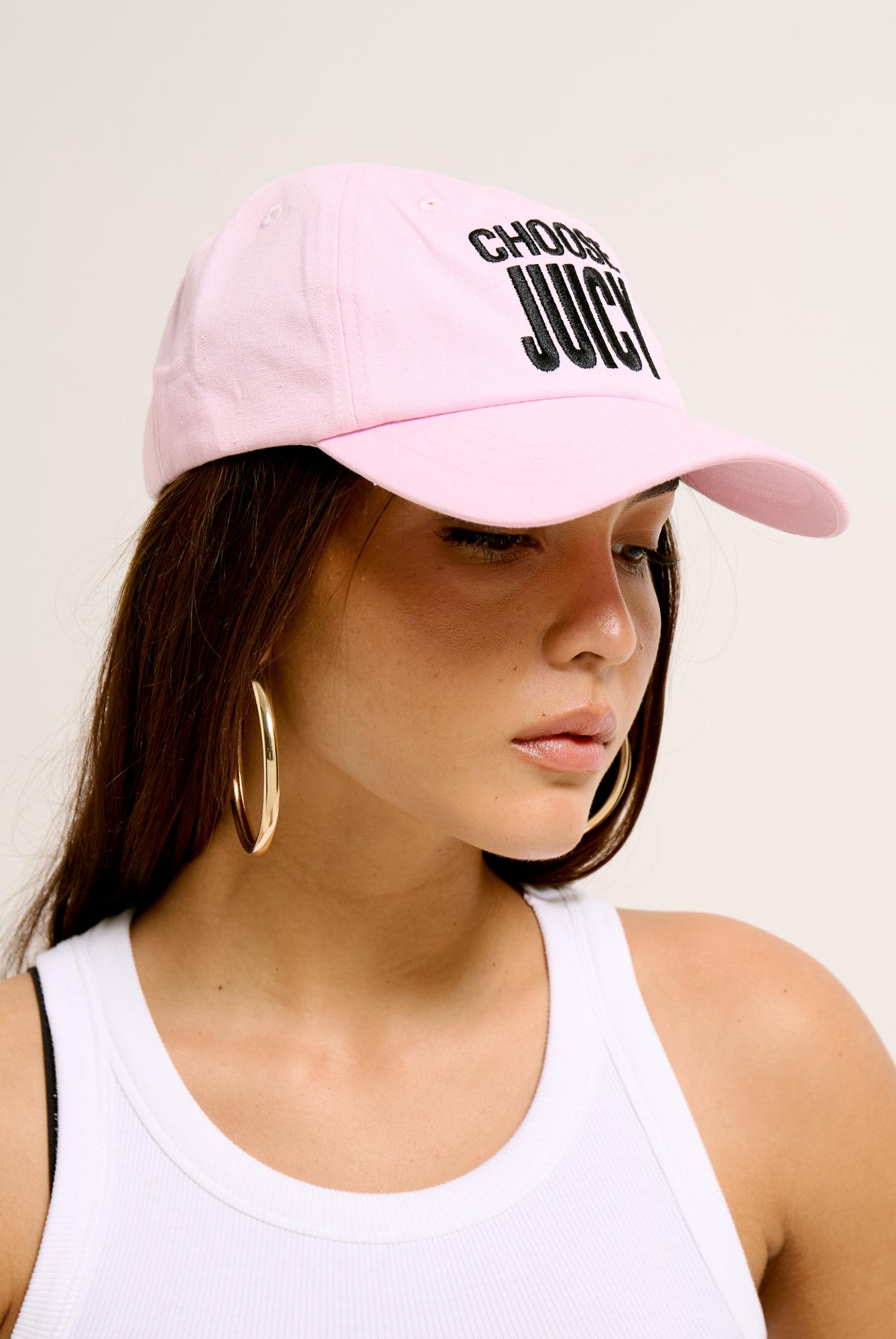 Juicy Pink Choose Juicy Cap | Juicy Couture Poland