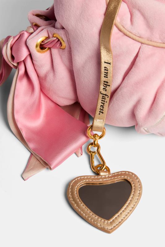 Juicy Pink Crest Velour Hobo Bag | Juicy Couture Spain