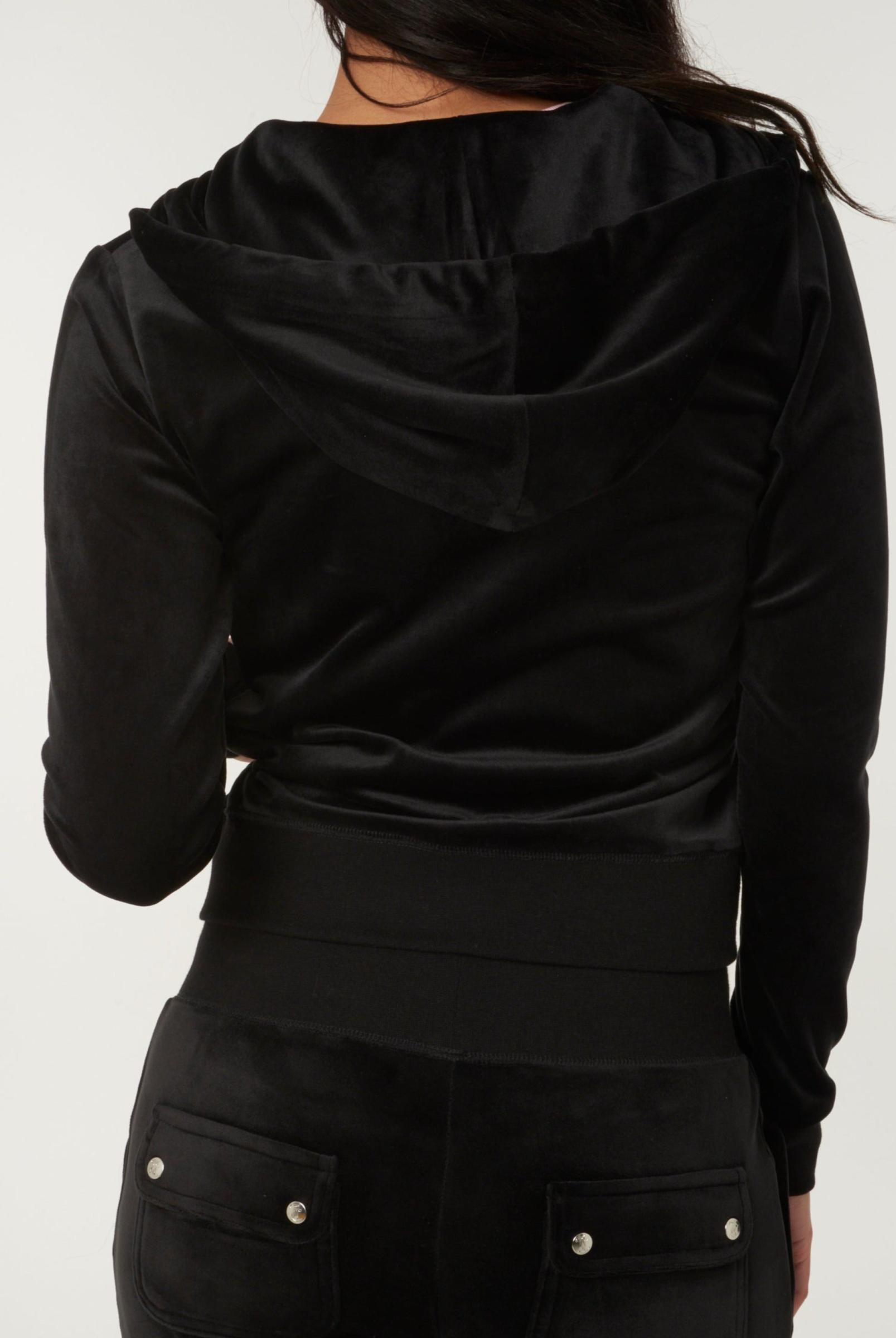 Arched Diamante Robertson Hoodie Black