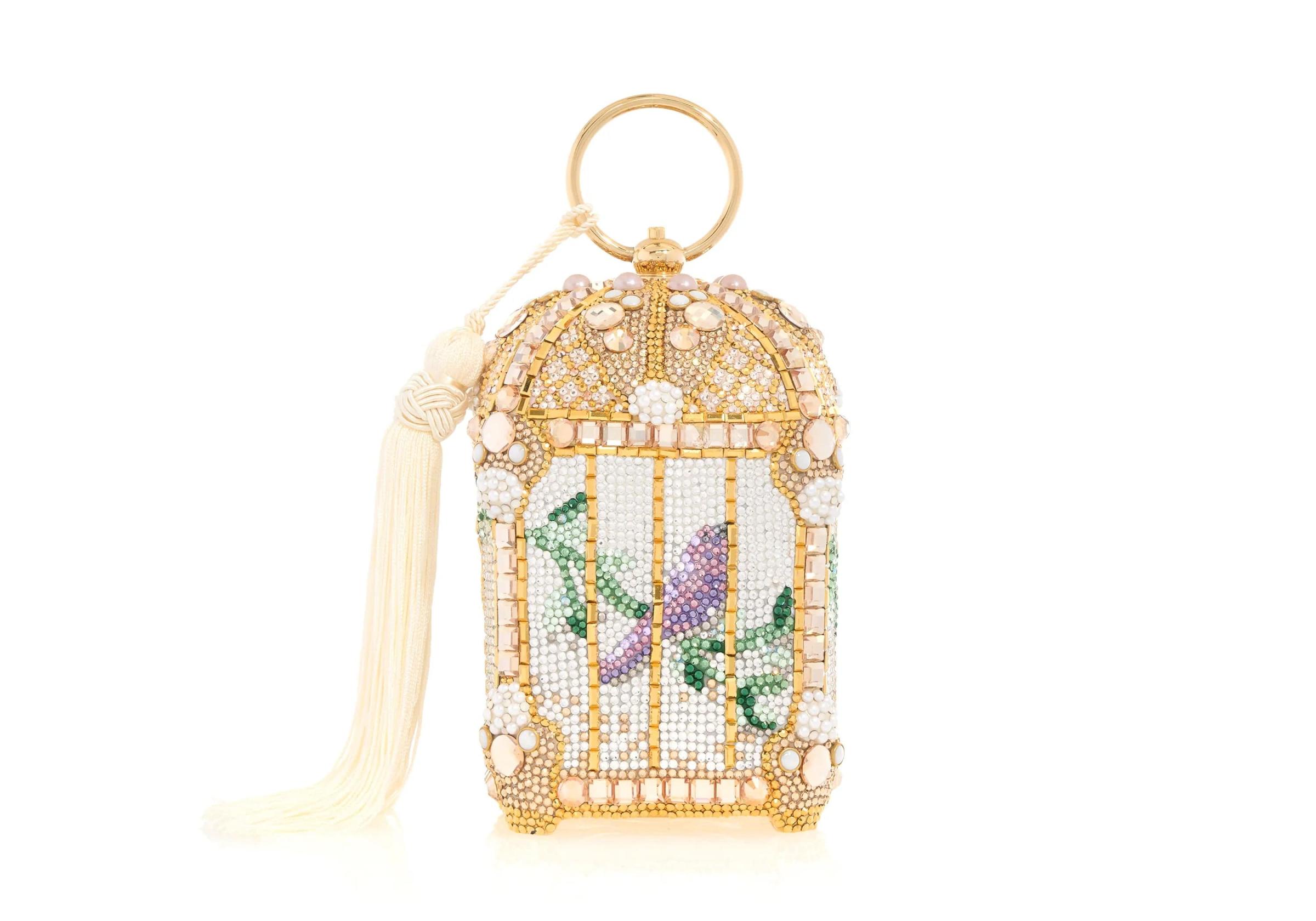 鳥かごバッグ（朱色） レア kate spade バードハウス かご バッグ
