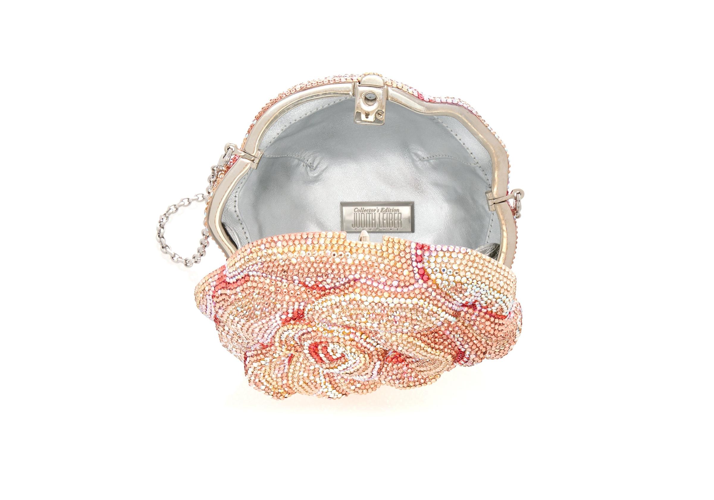 Rose Apricot | Judith Leiber Bahrain Couture Bags - Womens