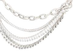 【新品・未使用】thevirginsチェーンベルト シルバー　ハートチェーン 新品・未使用】thevirginsチェーンベルト シルバー ハートチェーン