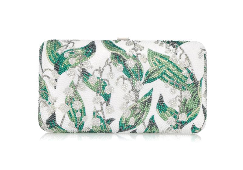 【極美品】ジュディスリーバー　クリスタルチェーンバッグ　総柄　超希少　パーティー ハンドバッグ | Judith Leiber 日本公式サイト | ウィメンズ