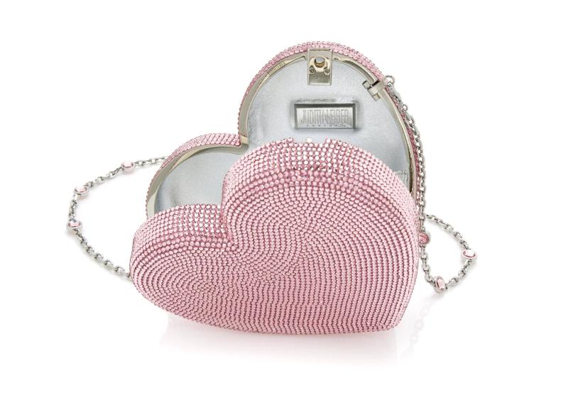 Heart Clutch Pink Designer Bag Judith Leiber Qatar Couture Bags