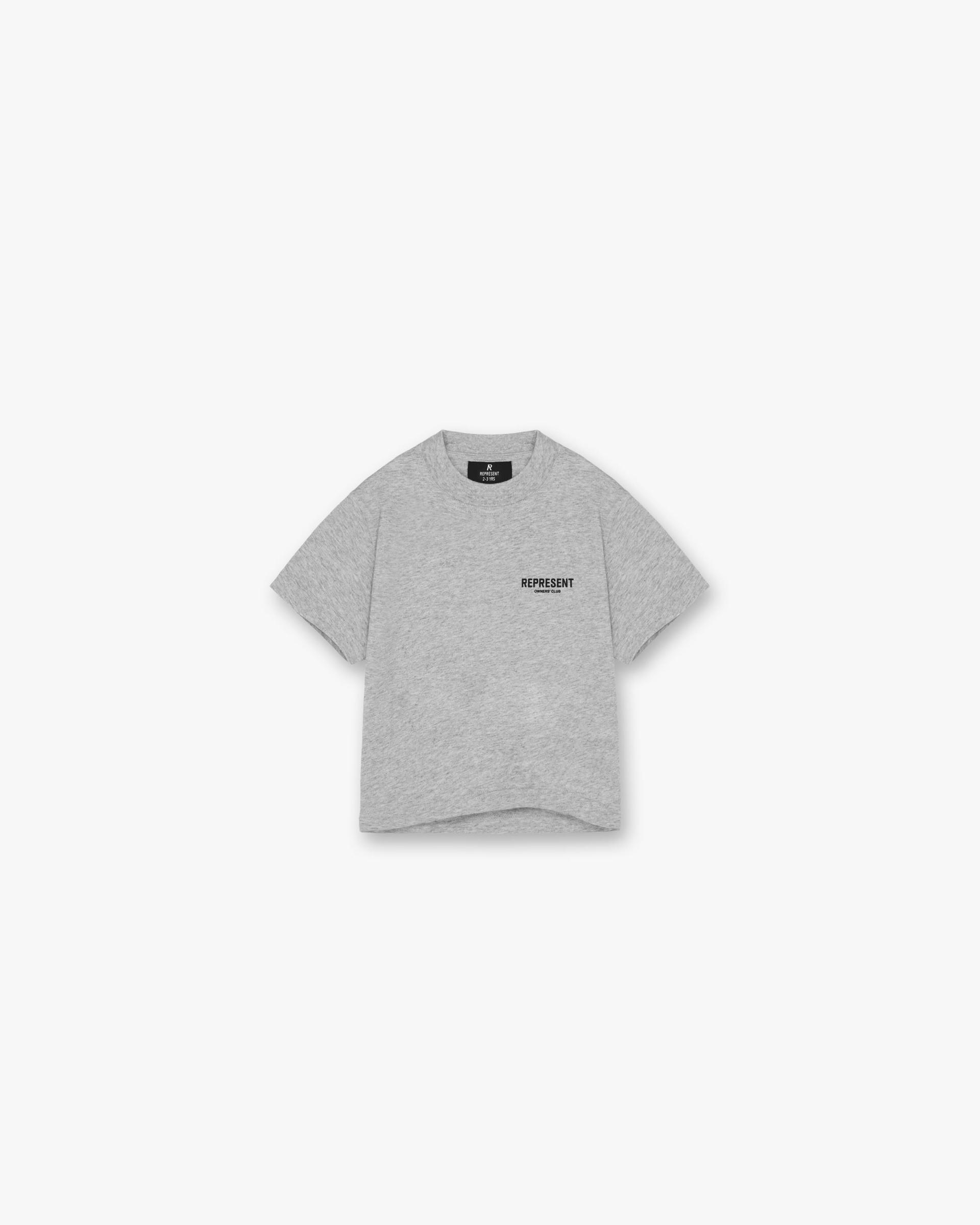 Represent ミニ Owners Club Tシャツ - アッシュグレー | ラグジュアリー ブリティッシュ ストリートウェア ...
