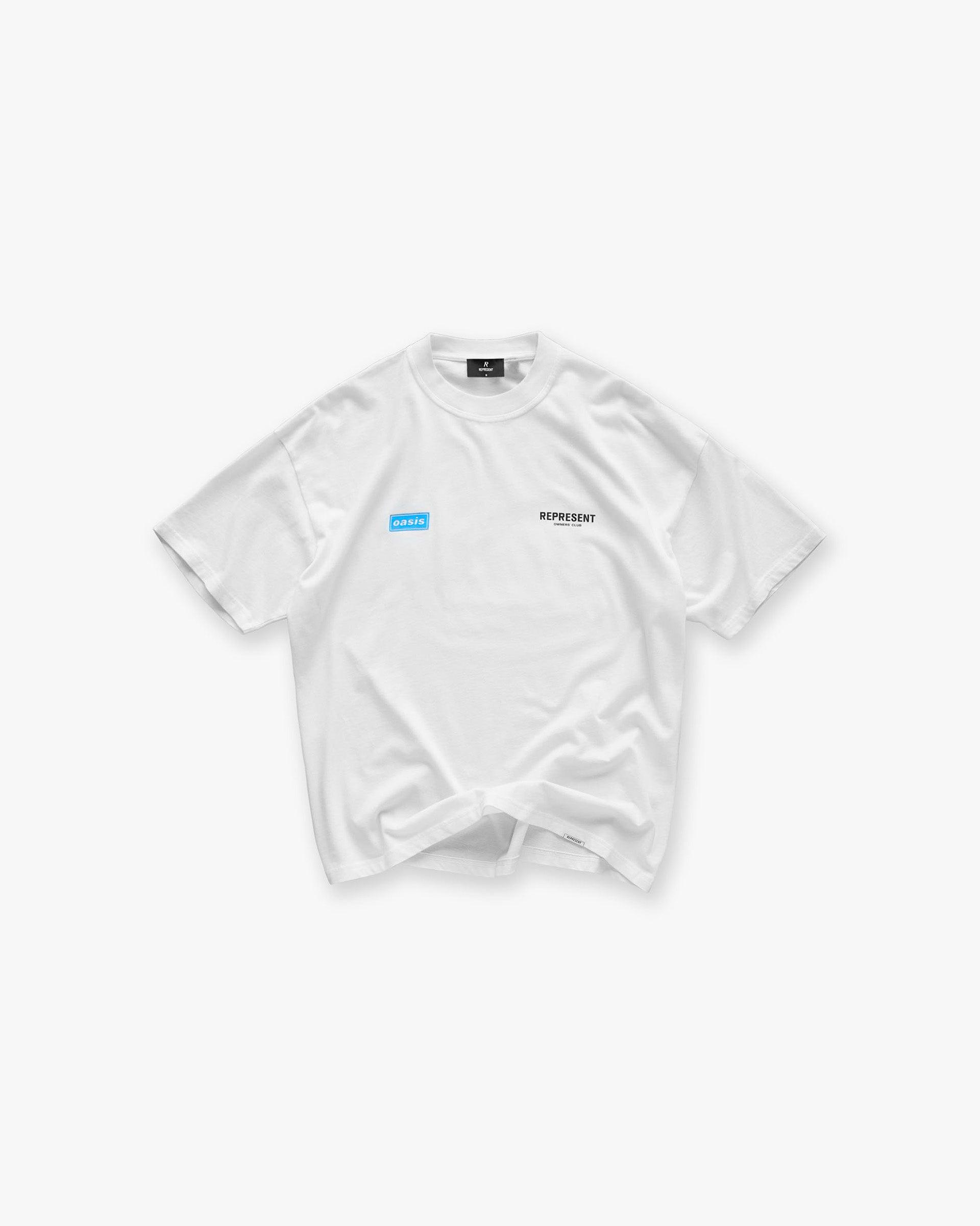 Represent X Oasis Owners Club Tシャツ - フラットホワイト