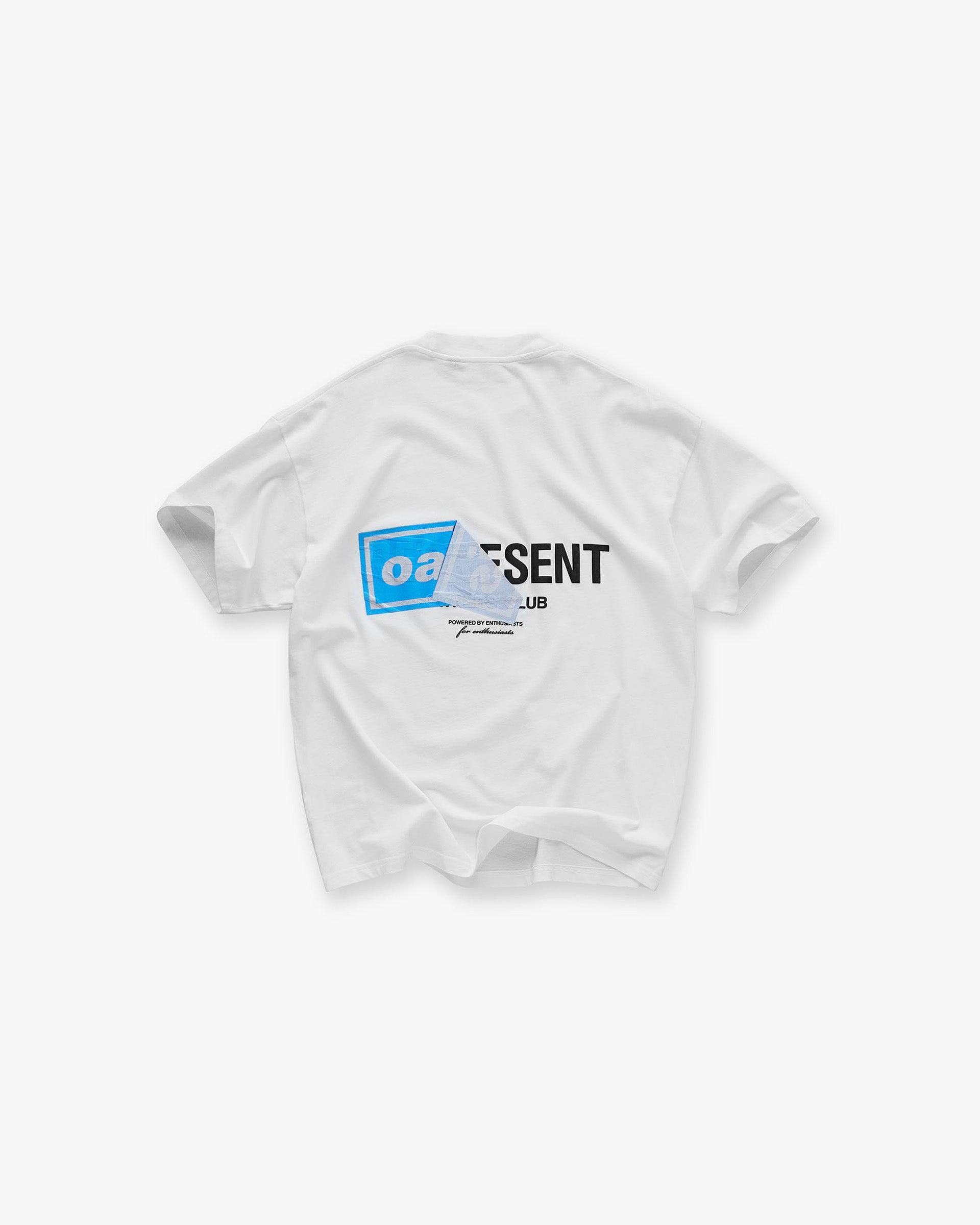 Represent X Oasis Owners Club Tシャツ - フラットホワイト