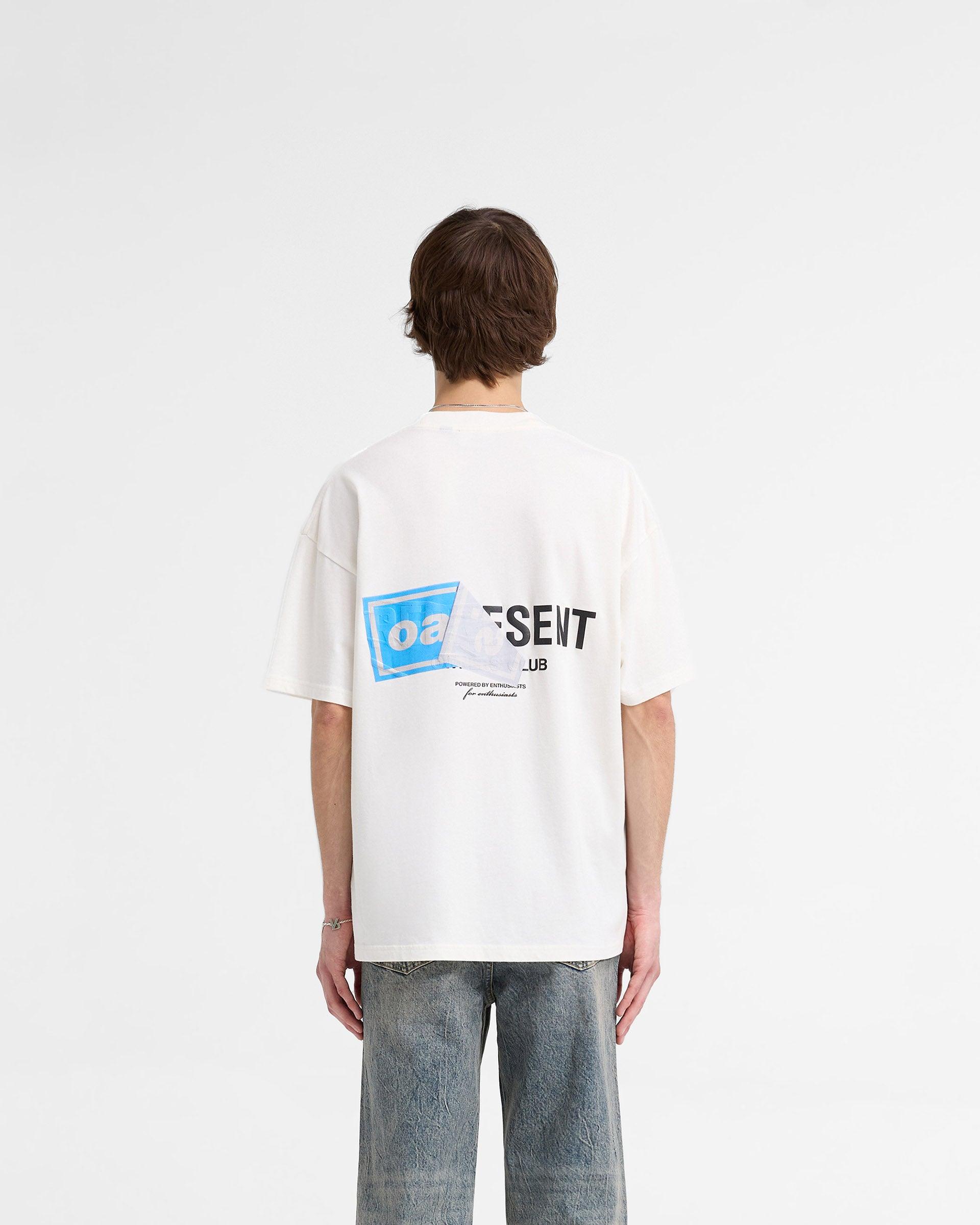 Represent X Oasis Owners Club Tシャツ - フラットホワイト